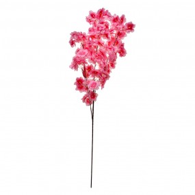 25PL0108P Fleur artificielle 95 cm Rose Plastique