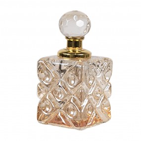 26GL5018 Parfum Flesje 3x3x7 cm Transparant Glas