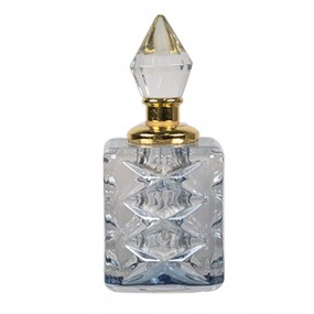 26GL5020 Parfum Flesje 3x3x8 cm Transparant Glas