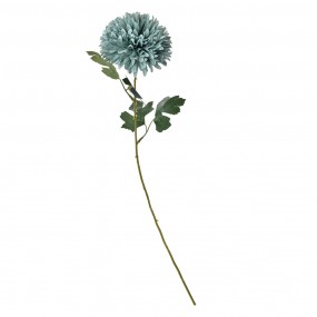 26PL0269 Fleur artificielle 54 cm Vert Bleu Plastique