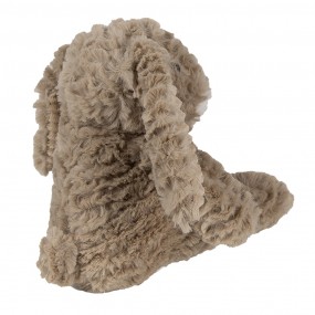 2TW0591 Knuffel Konijn 21 cm Bruin Pluche