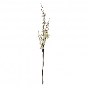 25PL0110W Fiore artificiale 115 cm Bianco Plastica Piante artificiale