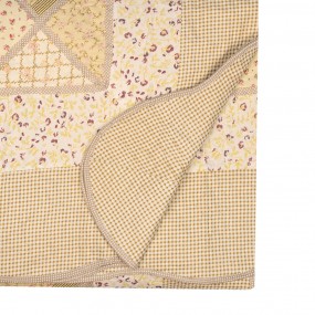 2Q198.061 Tagesdecke 230x250 cm Grün Beige Polyester Bettdecke