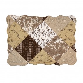 2Q205.060 Bedspread 180x250 cm Brown Polyester Quilt