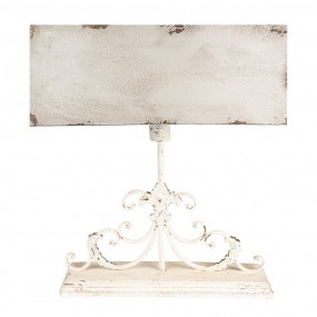 26LMC0108 Lampe de table 50x20x56 cm Beige Bois Métal