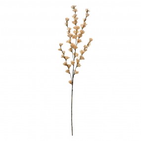 25PL0115W Fleur artificielle 102 cm Beige Plastique