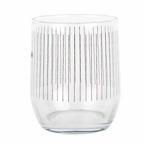 2BHSGL0007 Verre d'eau 300 ml Transparent Verre Coeur Gobelet