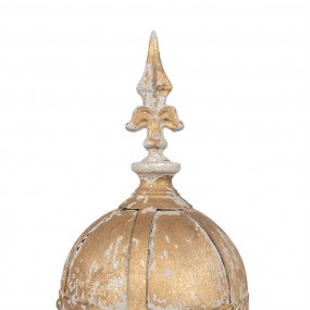 26Y5584 Decorative Ornament Ø 19x45 cm Brown Metal