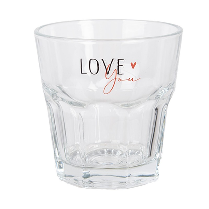 BHSGL0012 Verre d'eau 200 ml Transparent Verre Gobelet