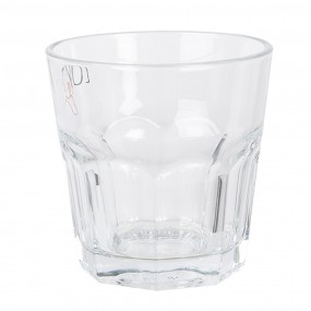 2BHSGL0012 Wasserglas 200 ml Transparant Glas Trinkbecher