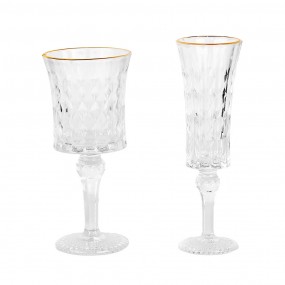 26GL5011 Flûte à champagne 100 ml Transparent Verre