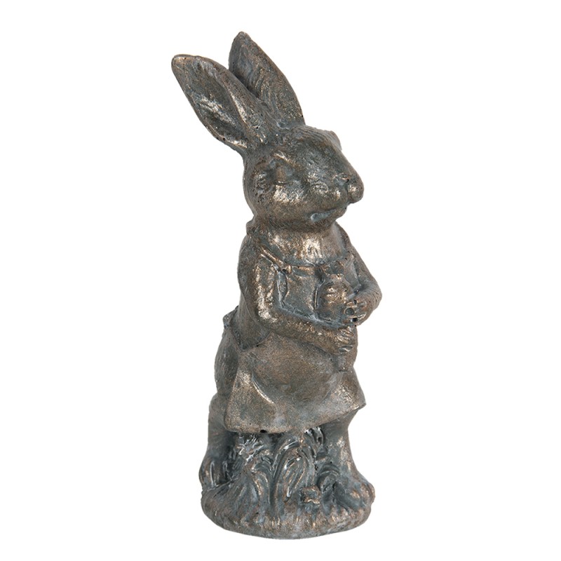 6PR3090CH Figurine Rabbit 11 cm Brown Polyresin Home Accessories