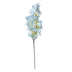 25PL0117BL Fleur artificielle 100 cm Bleu Plastique