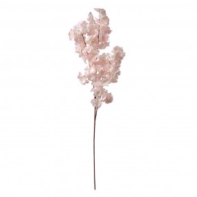 25PL0118P Fleur artificielle 100 cm Rose Plastique