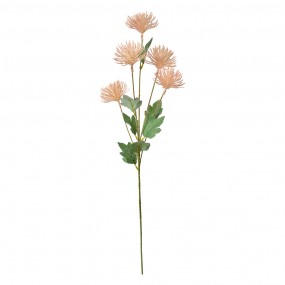 25PL0124P Fleur artificielle 70 cm Rose Plastique