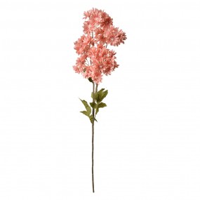 25PL0125P Fleur artificielle 72 cm Rose Plastique