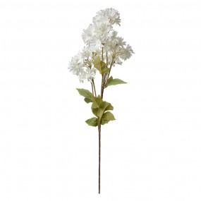 25PL0125W Fleur artificielle 72 cm Blanc Plastique