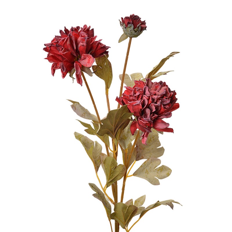 6PL0328DP Fleur artificielle 68 cm Rouge Plastique