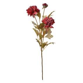 26PL0328DP Fleur artificielle 68 cm Rouge Plastique