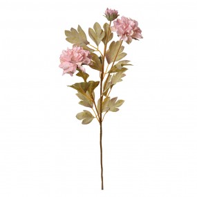 26PL0328P Fleur artificielle 68 cm Rose Plastique