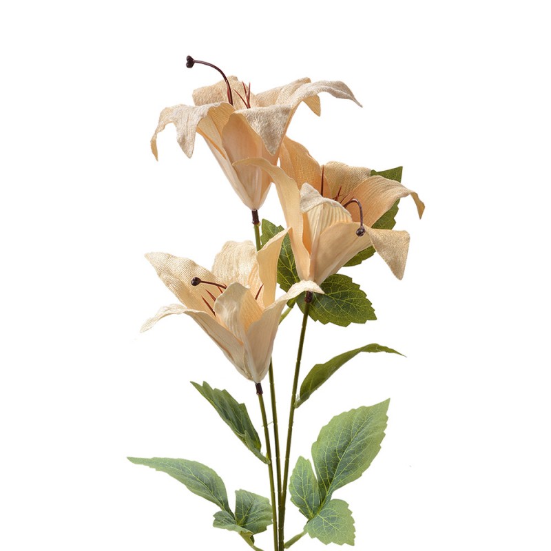 6PL0337Y Fleur artificielle 72 cm Beige Plastique