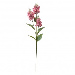 26PL0338P Fleur artificielle 71 cm Rose Plastique