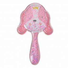 2JZCHBR0004 Brosse à cheveux 15x9x3 cm Rose Plastique Chien