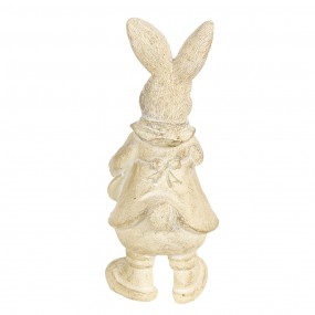 26PR3097W Figurine Rabbit 13 cm Beige Polyresin Home Accessories