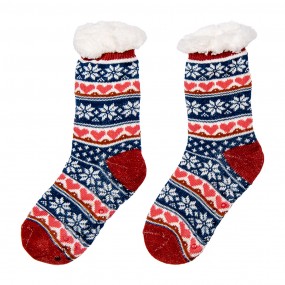 2JZSKSET0002 Chaussettes de Noël Set de 12 one size Multicolore Synthétique Flocons de neige