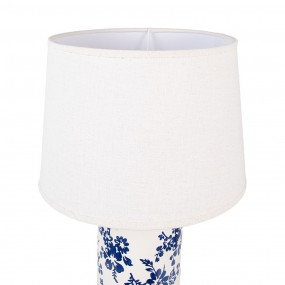 26LMC0096 Table Lamp Ø 28x50 cm White Ceramic