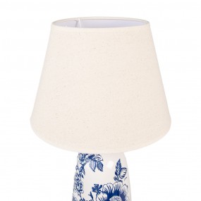 26LMC0098 Table Lamp Ø 28x49 cm White Ceramic