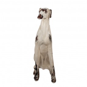 25MG0048 Decoratie Beeld Hond 37x24x79 cm Beige Keramisch materiaal