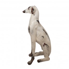 25MG0048 Decoratie Beeld Hond 37x24x79 cm Beige Keramisch materiaal