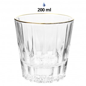 26GL5009 Verre d'eau 200 ml Transparent Verre