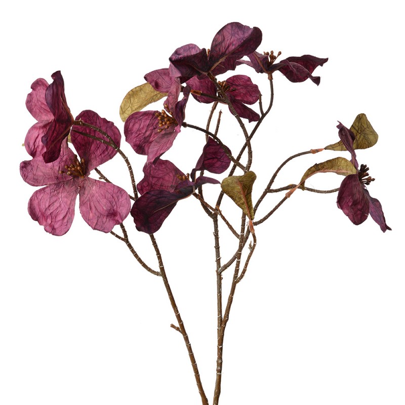 5PL0113R Fiore artificiale 72 cm Viola Plastica