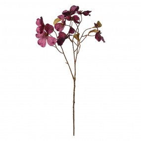 25PL0113R Artificial Flower 72 cm Purple Plastic