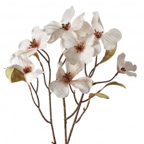 25PL0113W Artificial Flower 72 cm White Plastic