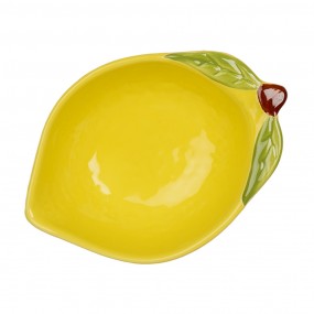 26CEBO0084S Bowl Lemon 100 ml Yellow Ceramic