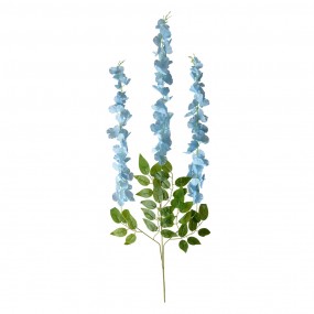 26PL0318BL Fleur artificielle 110 cm Bleu Plastique