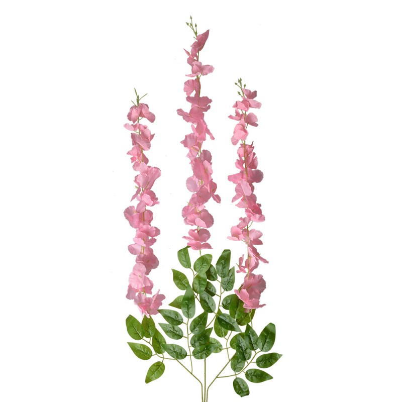 6PL0318P Artificial Flower 110 cm Pink Plastic