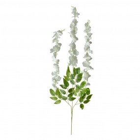 26PL0318W Fleur artificielle 110 cm Blanc Plastique