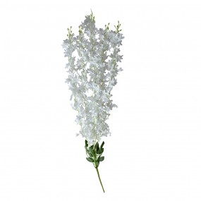 26PL0319W Fleur artificielle 80 cm Blanc Plastique