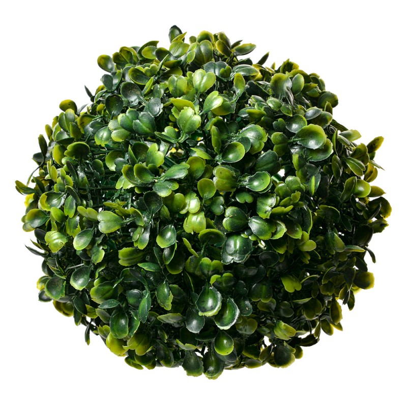 6PL0325S Buxus bol Ø 17 cm Groen Kunststof Rond