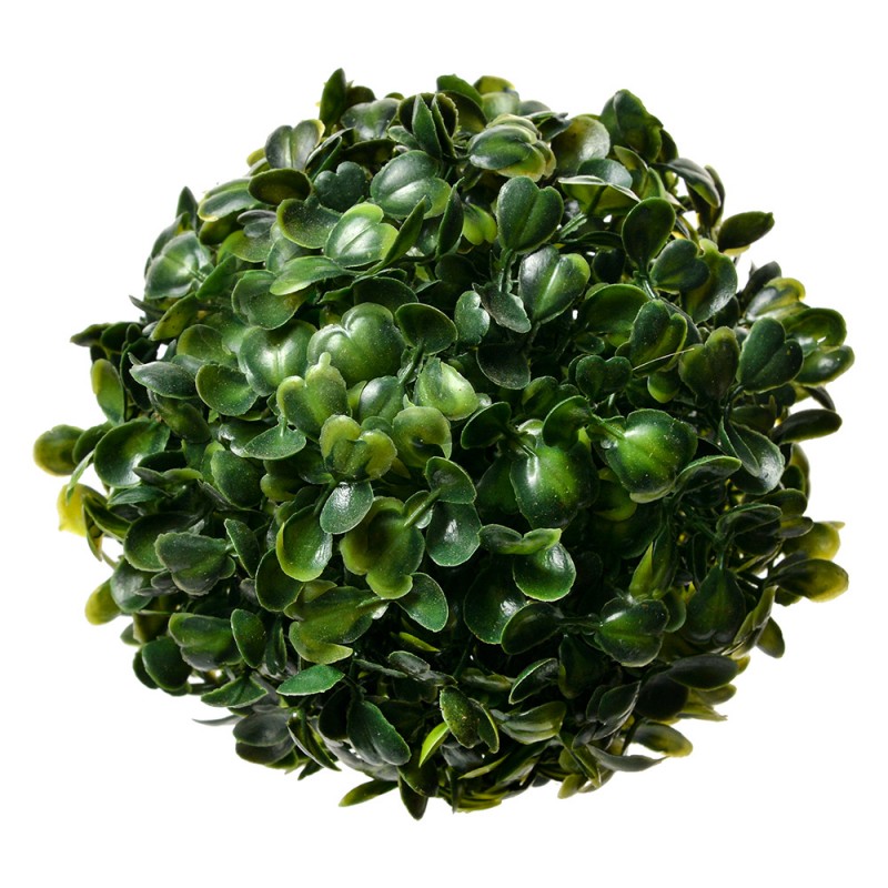 6PL0325XS Boxwood ball Ø 12 cm Green Plastic Round