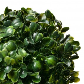 26PL0325XS Boxwood ball Ø 12 cm Green Plastic Round