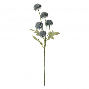 26PL0331BL Fleur artificielle 50 cm Bleu Plastique