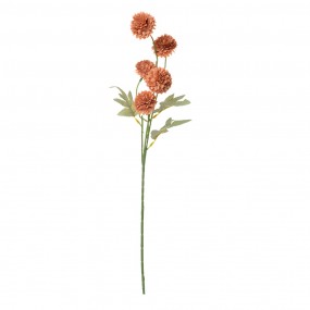 26PL0331O Fleur artificielle 50 cm Orange Plastique