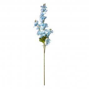 25PL0135BL Fleur artificielle 100 cm Bleu Plastique