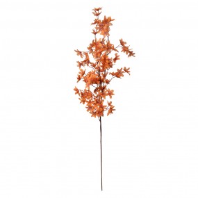 25PL0136O Fleur artificielle 112 cm Orange Plastique