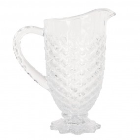 26GL5027 Decorative Pitcher 1100 ml Transparent Glass